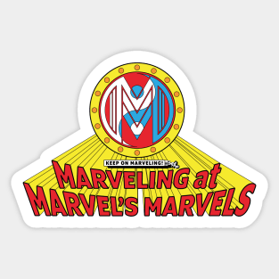 Marveling Logo: Kung Fu Master Sticker